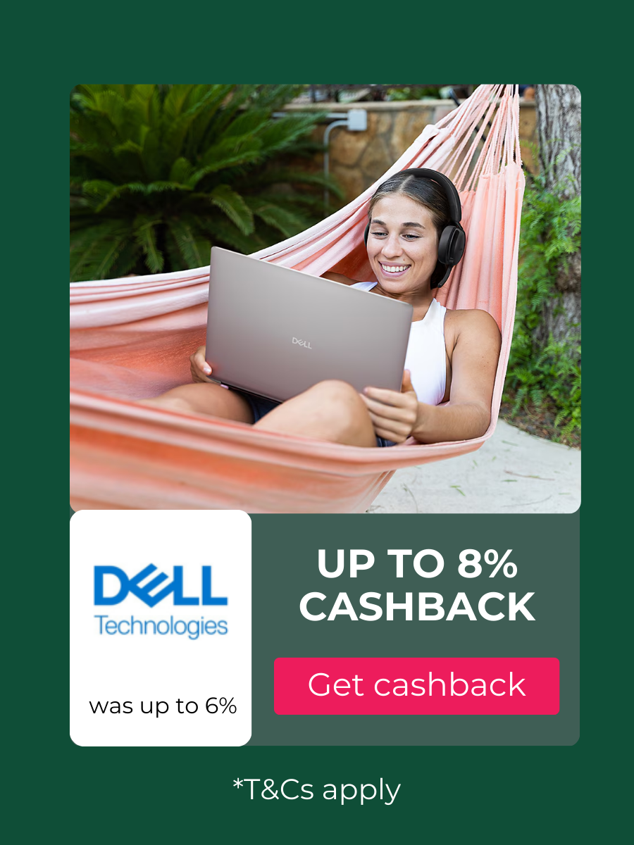 Dell cashback at TopCashback Australia