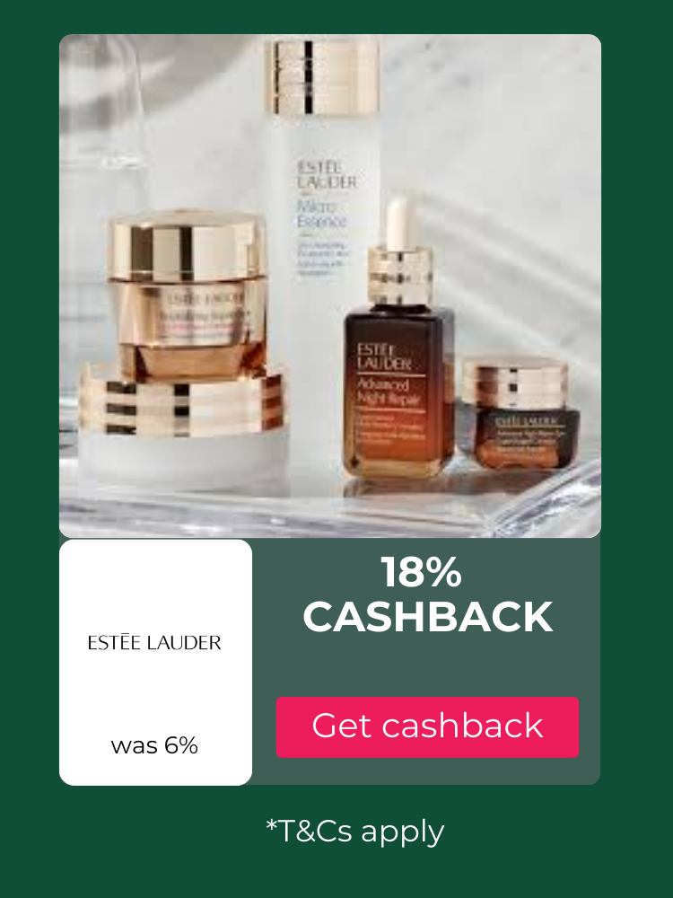 Estée Lauder cashback at TopCashback Australia