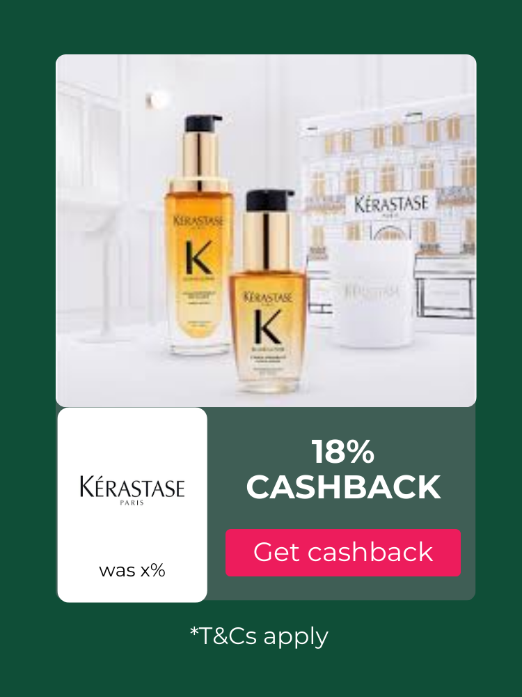 Kérastase cashback at TopCashback Australia