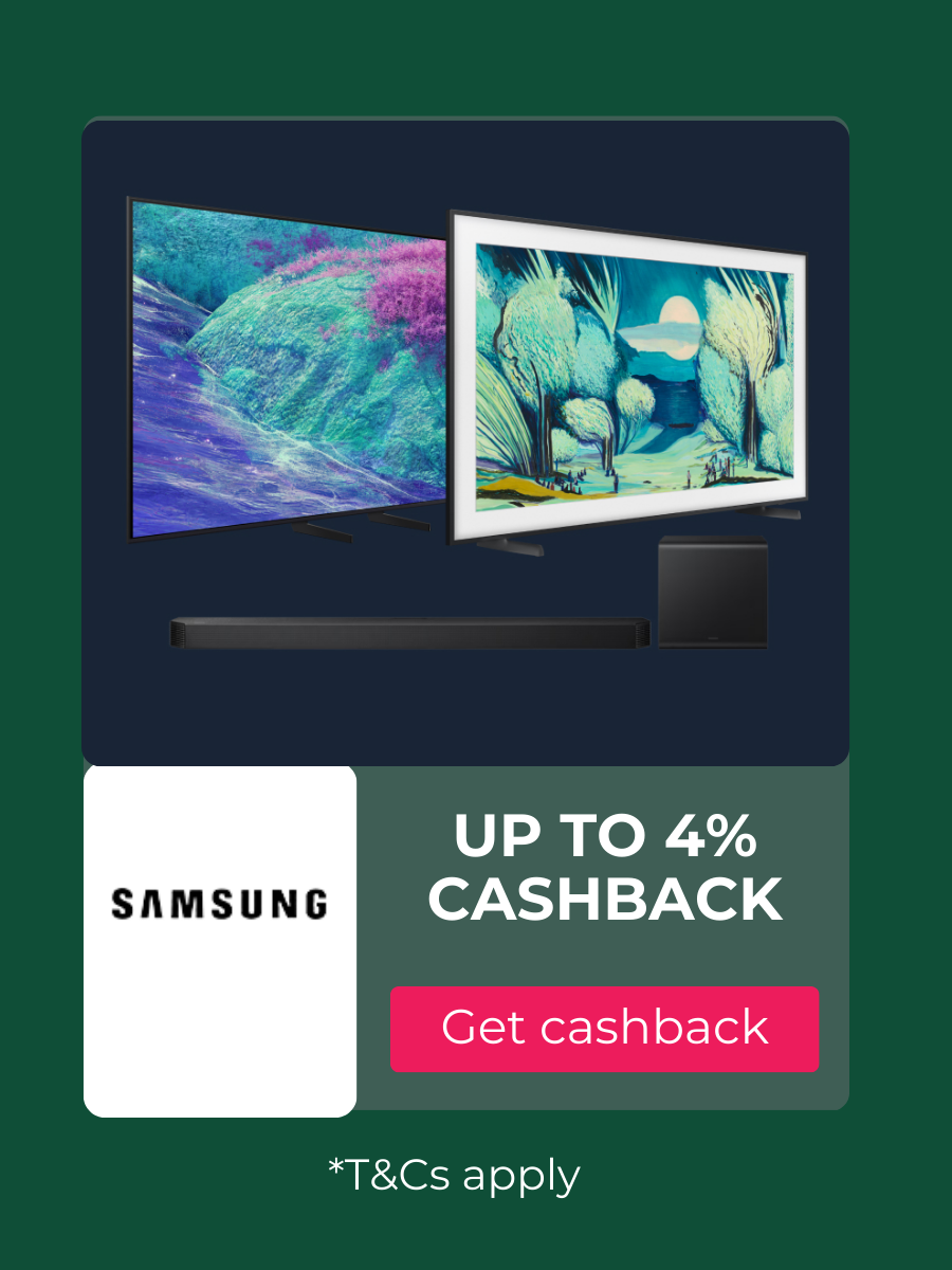 Samsung cashback at TopCashback Australia
