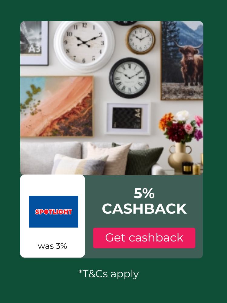Spotlight cashback at TopCashback Australia