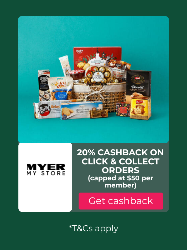 Myer cashback offers