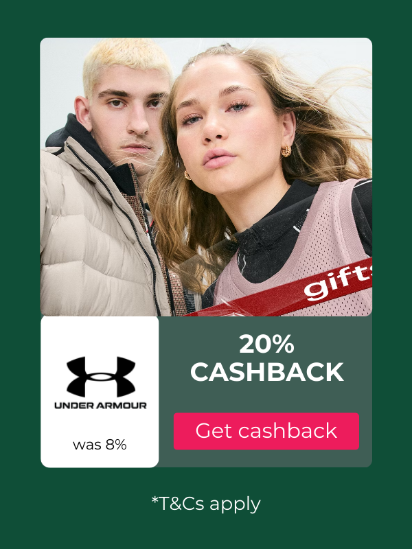 Under Armour cashback offers