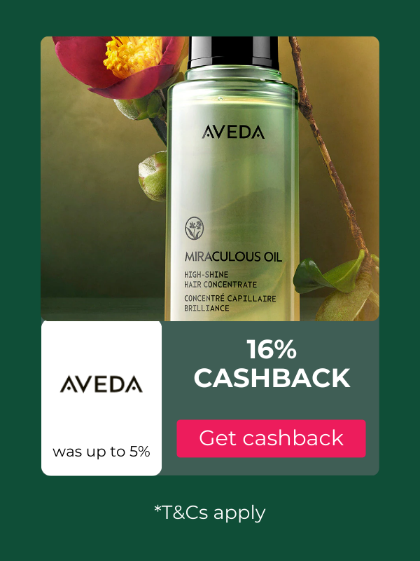 Aveda cashback offers on TopCashback Australia