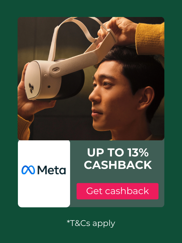 Meta cashback offers on TopCashback Australia