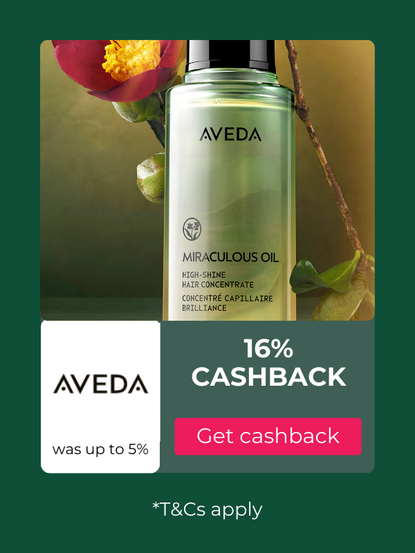 Aveda cashback offers
