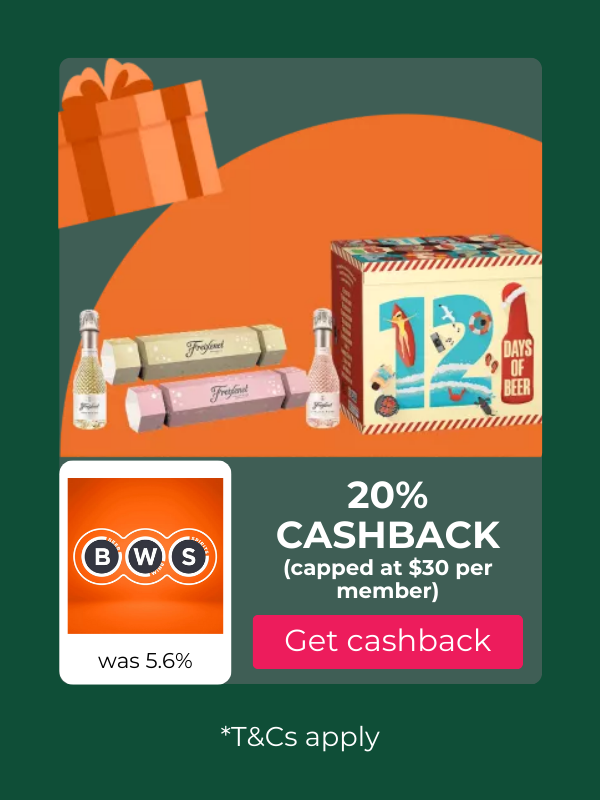 BWS cashback offers