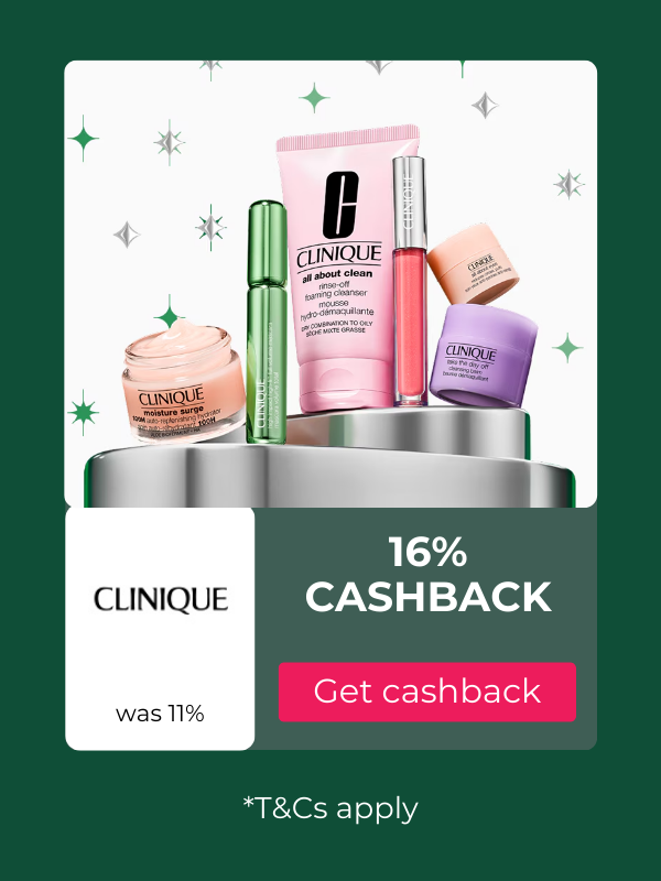 Clinique cashback offers