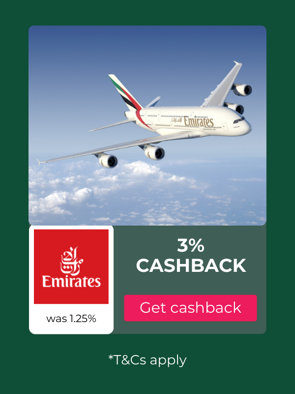 Emirates cashback offers