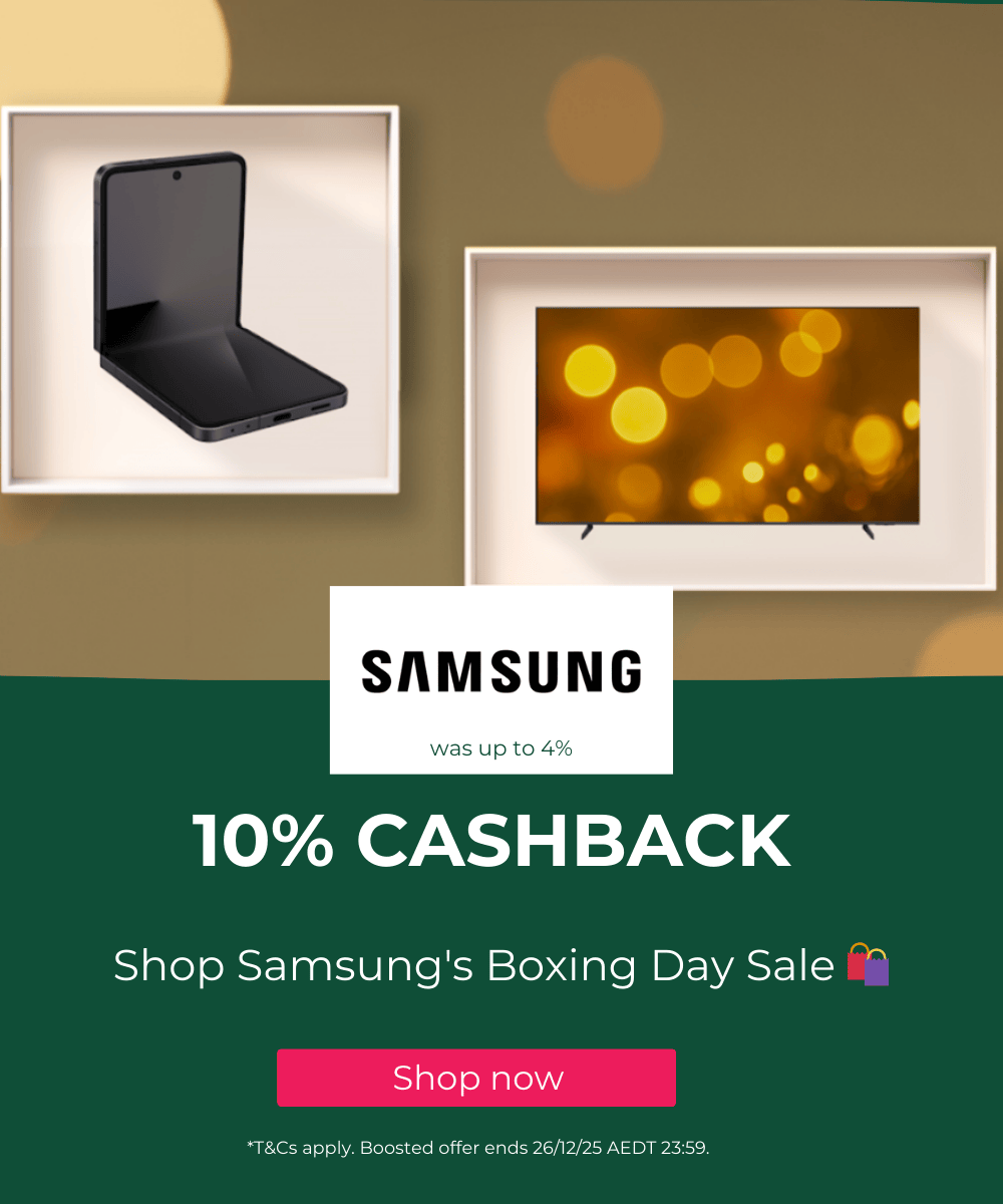 Shop Samsung and earn cashback with TopCashback