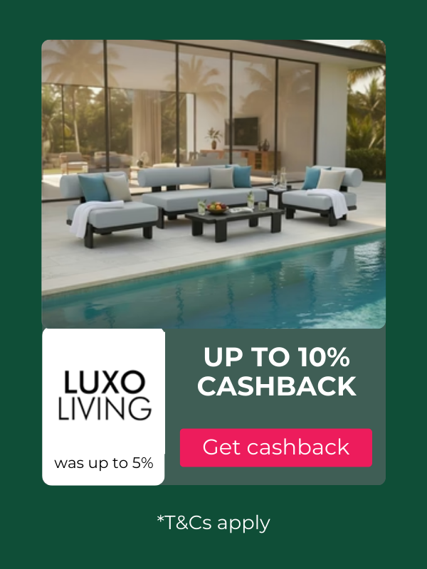 Luxo Living cashback offers