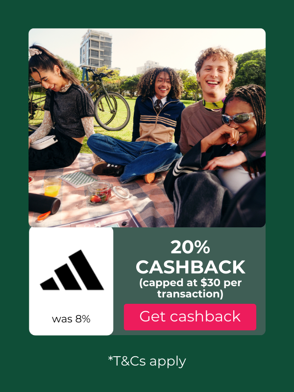 adidas cashback offers