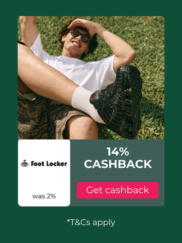 Foot Locker cashback offer