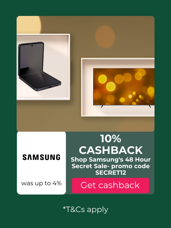 Samsung cashback offer