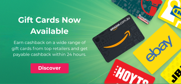 Earn Cashback on Gift Cards