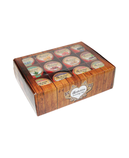 Tea Trade s.r.o. Dárková sada Babiččin ovocný čaj 12x60ml