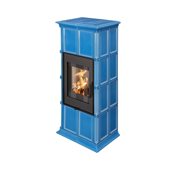 ROMOTOP Akumulační kachlová kamna GREMIO 1, Celoprosklená dvířka