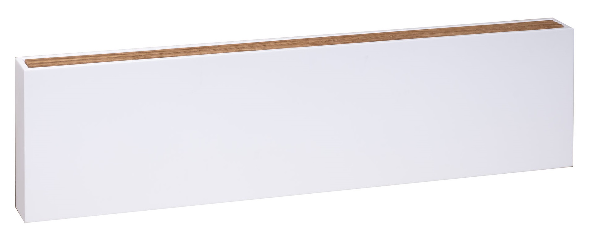 Elsymco NOEMI nástěnné otopné těleso 76 cm, kámen s dubovou mřížkou