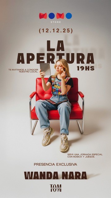 ¡Momo Store próximamente en TOM!