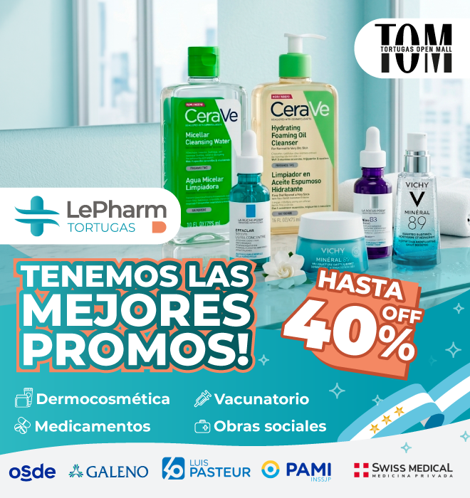  ¡LePharm en TOM tiene las mejores promos!