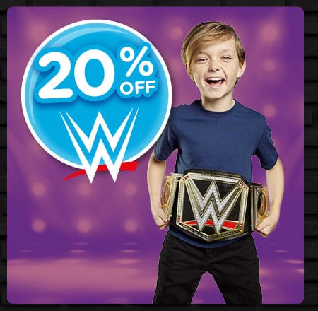20% Off All WWE