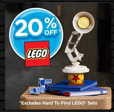 20% Off All LEGO