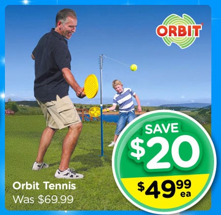 Save $20 Orbit Tennis