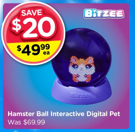 Save $20 - Bitzee Hamster Ball Interactive Digital Pet