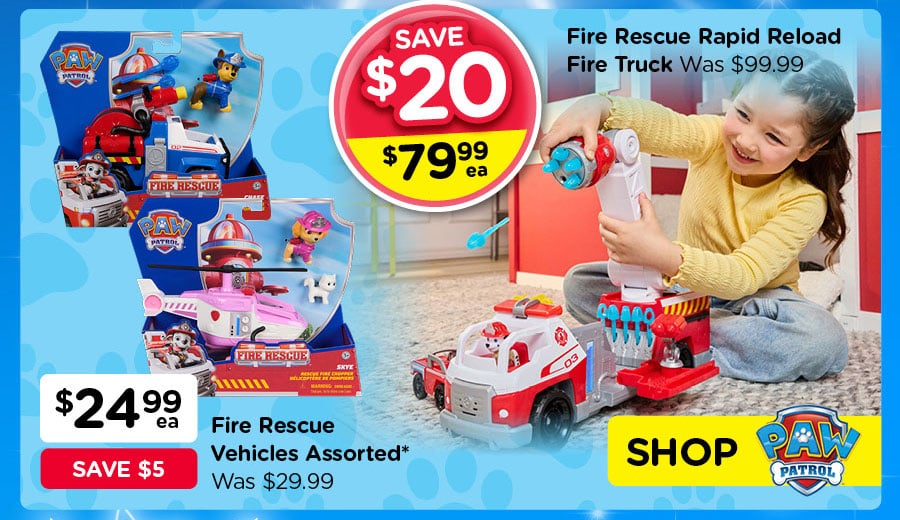 Shop Sale PAW Patrol
