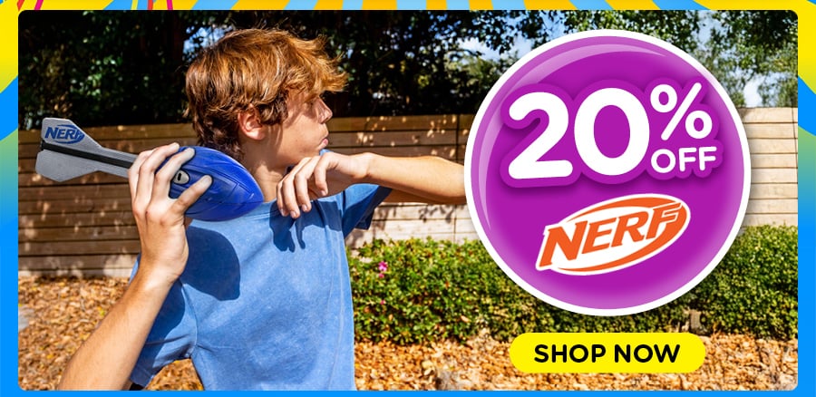 20% off NERF