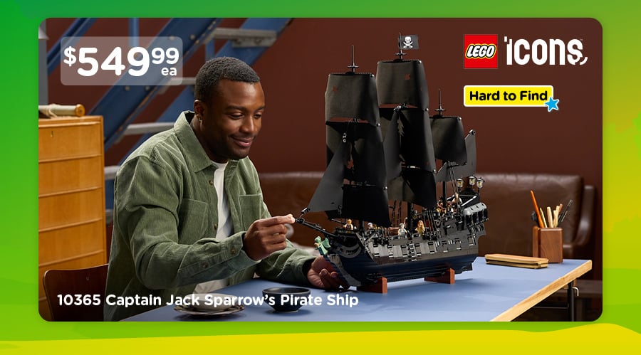 Shop LEGO Captain Jack Sparrow's Pirate Ship