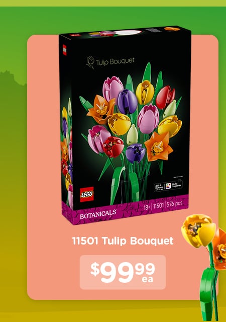 Shop LEGO Tulip Bouquet