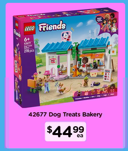 Shop LEGO® 42677 Friends Dog Treats Bakery