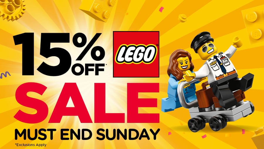 15% off LEGO® SALE