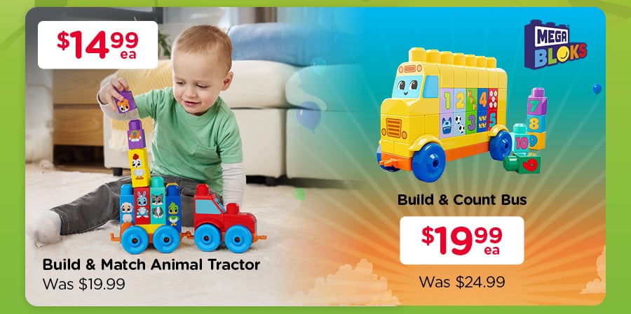 Save on MEGA BLOKS
