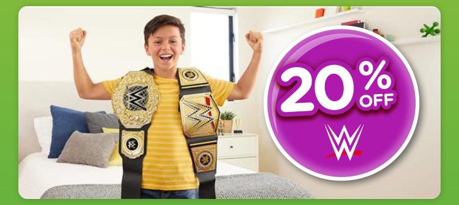 20% Off All WWE