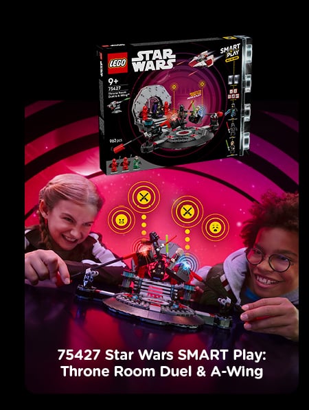 Shop LEGO 75427 Star Wars SMART Play: Throne Room Duel & A-Wing