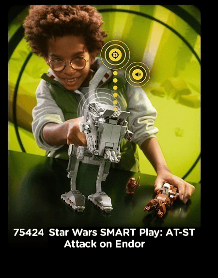 Shop LEGO 75424 Star Wars SMART Play: AT-ST Attack on Endor