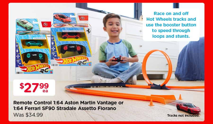 20 % Off Hot Wheels RC Aston Marton Vantage