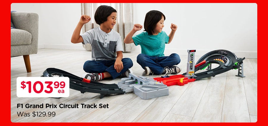 20% Off F1 Grand Prix Circuit Playset