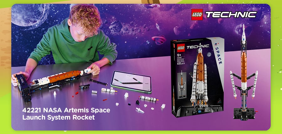 LEGO 42221 Technic NASA Artemis Space Launch System Rocket