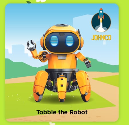 Johnco Tobbie The Robot