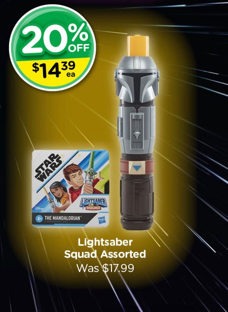 Star Wars Lightsaber Squad