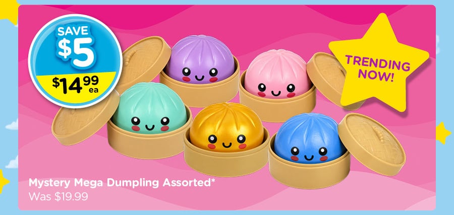 Shop Squishy Mystery Mega Dumpling