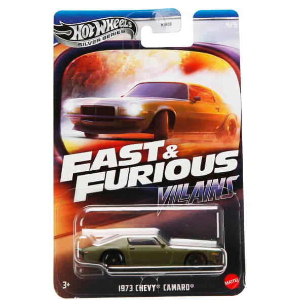 Hot Wheels Fast &amp; Furious Temalı Arabalar HNR88 - Jby37 1973 Chevy Camaro