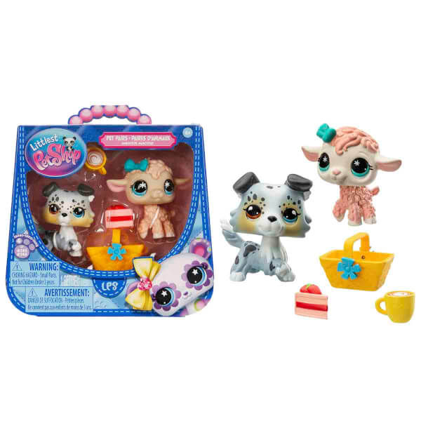 Littlest Pet Shop Minişler 2’li Figür Seti S4 - 245&amp;246 Collie Köpek Ve Kuzu