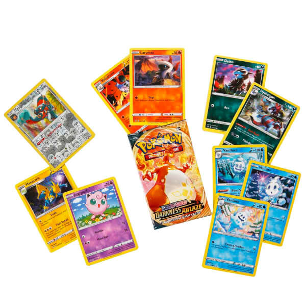 Pokemon TCG: Sword &amp; Shield Darkness Ablaze Booster Paket