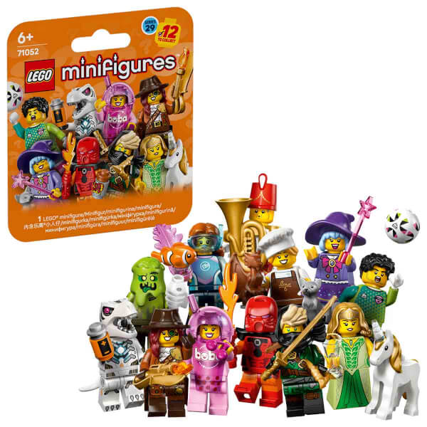 LEGO Minifigures Seri 29 71052 - 6 Yaş ve Üzeri için Koleksiyonluk Küçük Oyuncak İçeren Gizemli Kutu (8 Parça)