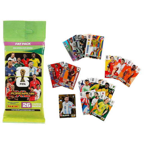 FIFA World Cup 2026 Adrenalyn XL Trading Card 26’lı Paket