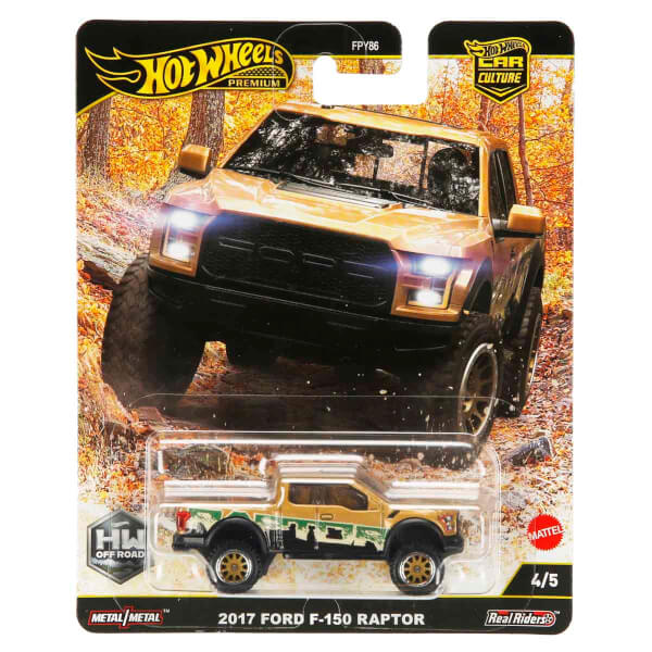 Hot Wheels Car Culture Arabalar FPY86 - Jbk70 2017 Ford F-150 Raptor